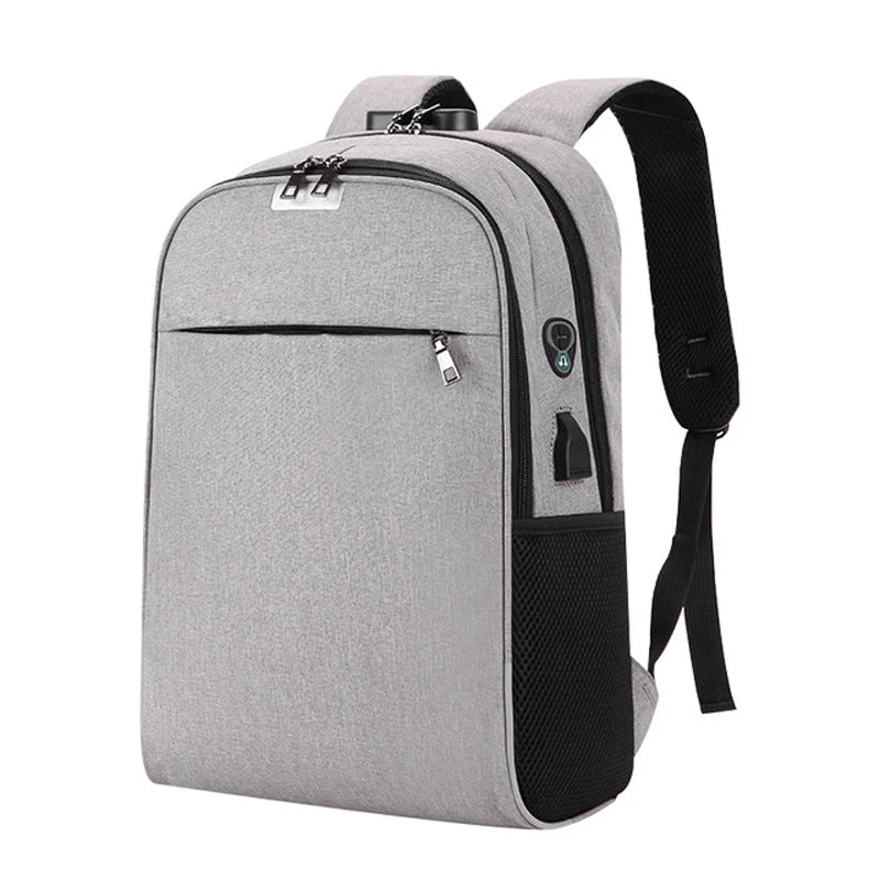 BENVICHE USB Charging Laptop Backpack 15.6 inch Anti Theft College Travel Bag