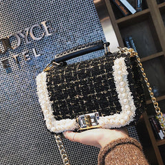 Crossbody Bags For Women Winter Handbags Women Bags Messenger Bag Wool D107