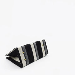 Women's Canvas Tote Bag Spring Handbag Inclined Shoulder Shopping Bag