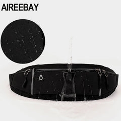 Waterproof Hiking Bum Bag Sports Waist Belt Fanny Pack for Women