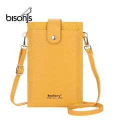 Mini Vertical Crossbodybag Women Shoulder Bags Long Wallet Mobile Phone Bag