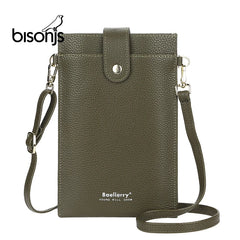Mini Vertical Crossbodybag Women Shoulder Bags Long Wallet Mobile Phone Bag