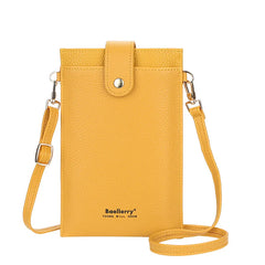 Mini Vertical Crossbodybag Women Shoulder Bags Long Wallet Mobile Phone Bag
