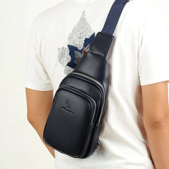 BLDS Men Chest Pack Short Trip Messengers Chest Bag Multifunction Crossbody Bags
