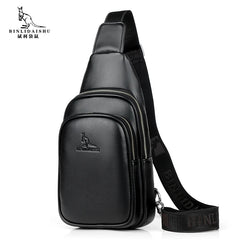 BLDS Men Chest Pack Short Trip Messengers Chest Bag Multifunction Crossbody Bags