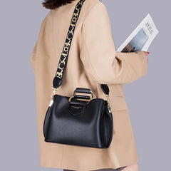 Small Pu Leather Handbags High Female Tote Crossbody Bags