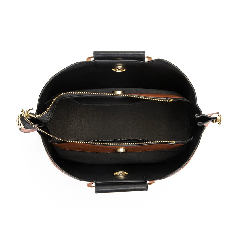 Small Pu Leather Handbags High Female Tote Crossbody Bags