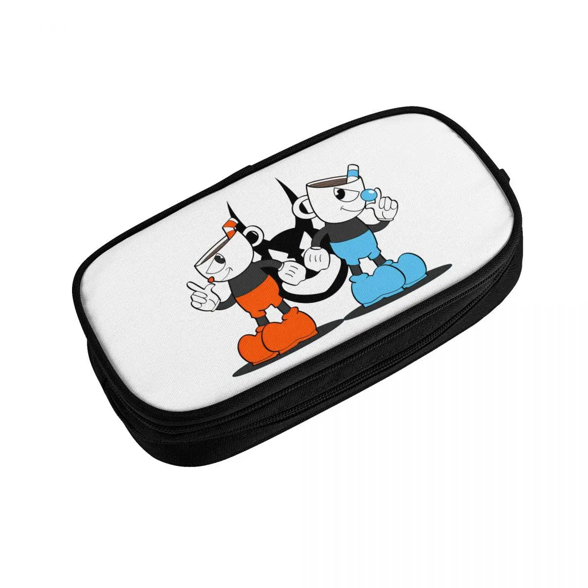 Anime BOSS Battle Shooting Pen Box Student School Zipper Pen Bag