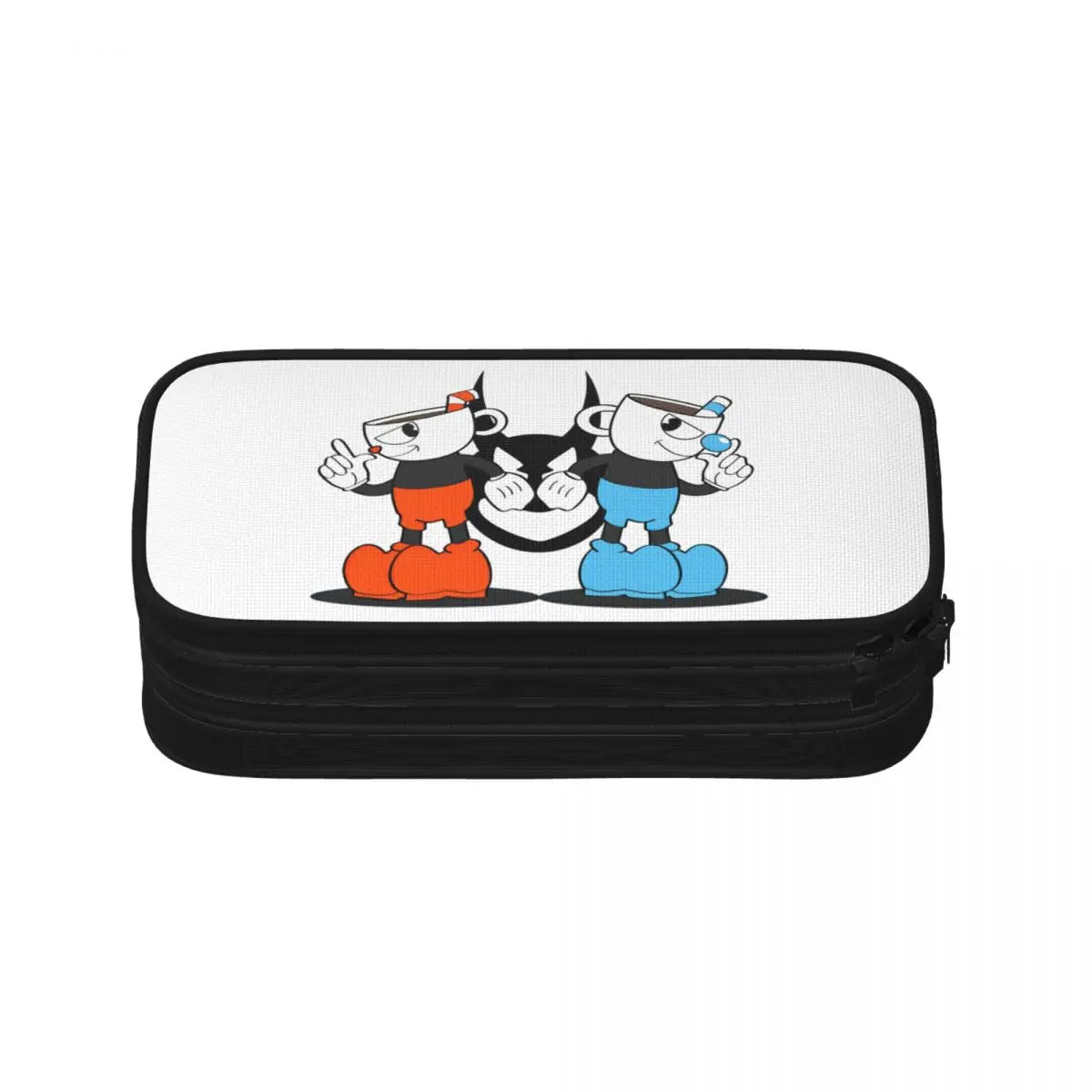 Anime BOSS Battle Shooting Pen Box Student School Zipper Pen Bag