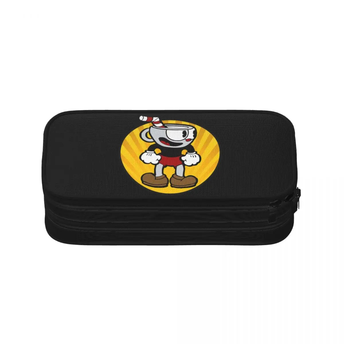 Anime Zipper Pen Bag BOSS Battle Shooting Game Pen Box Child Stationery