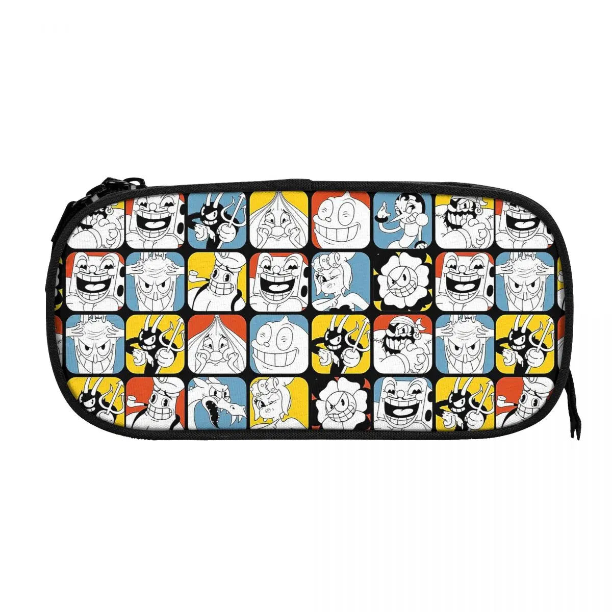 Anime BOSS Battle Shooting Game Pen Box Zipper Pen Bag