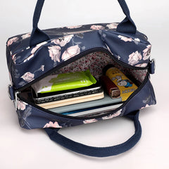 Flower Female Shoulder bags Nylon Messenger Bag Ladies Printed Crossbody Bag