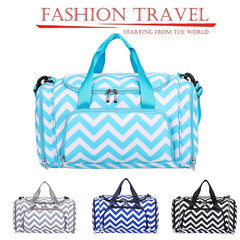 Water Resistant Gym Duffel Bag with Shoe Compartment