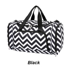 Water Resistant Gym Duffel Bag with Shoe Compartment