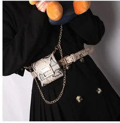 Chain Shoulder Strap Mini Purse Bag