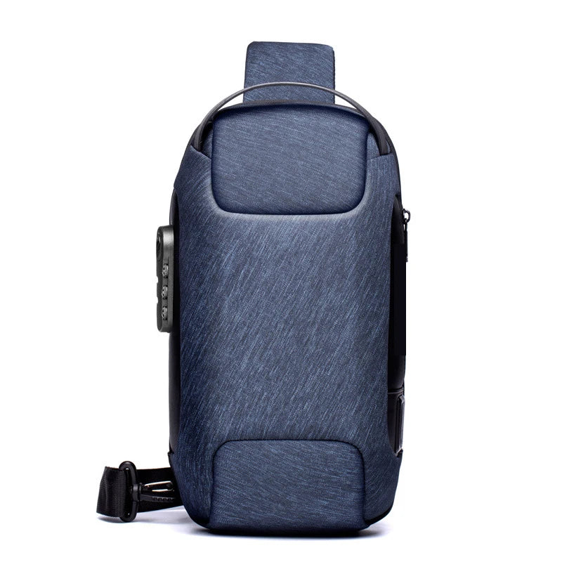 Men's Crossbody Bag with Adjustable Strap