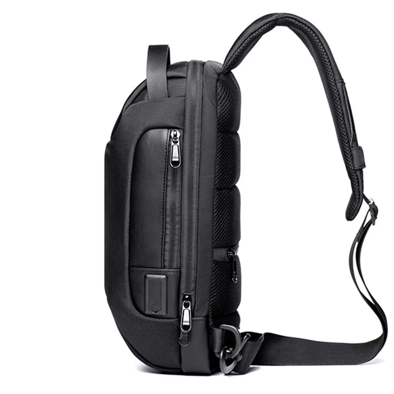 Men's Crossbody Bag with Adjustable Strap