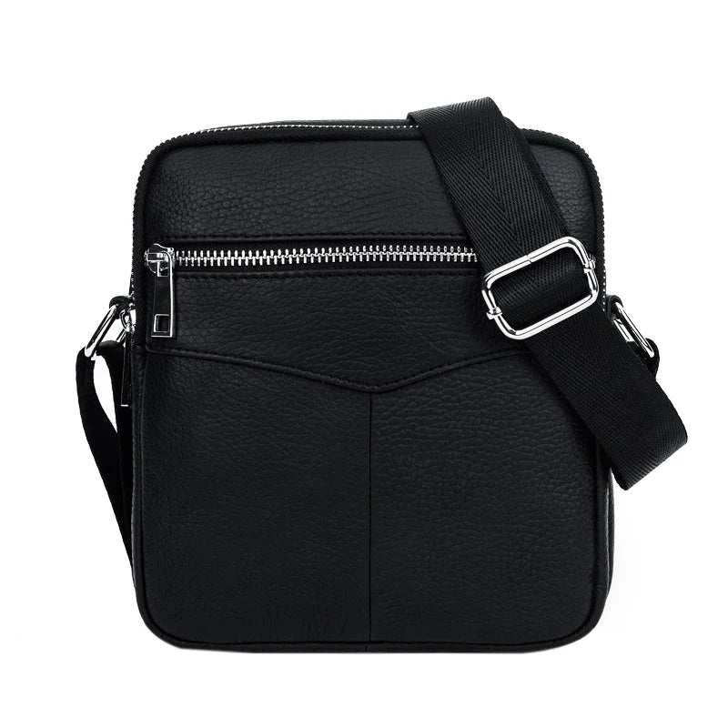 Leather Shoulder Bag Men Crossbody Messenger Bags