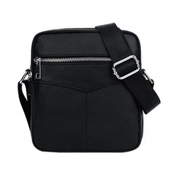 Men's Leather Shoulder Bag Crossbody Messenger Bag