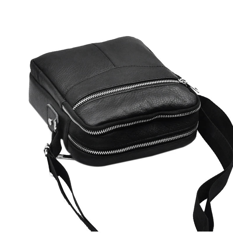 Leather Shoulder Bag Men Crossbody Messenger Bags