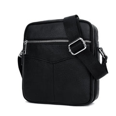 Men's Leather Shoulder Bag Crossbody Messenger Bag