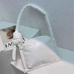 Retro PU Leather Handbags For Women High Shoulder Crossbody Female Bags