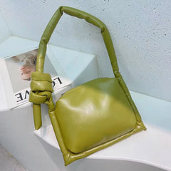 Retro PU Leather Handbags For Women High Shoulder Crossbody Female Bags