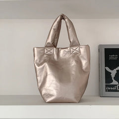 Women's Soft Leather Bucket Bag High Solid Wallet 8P0142