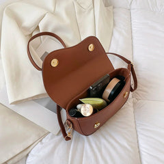 PU Leather Shoulder Crossbady Bag Women's Mobile Wallet Underarm Bags