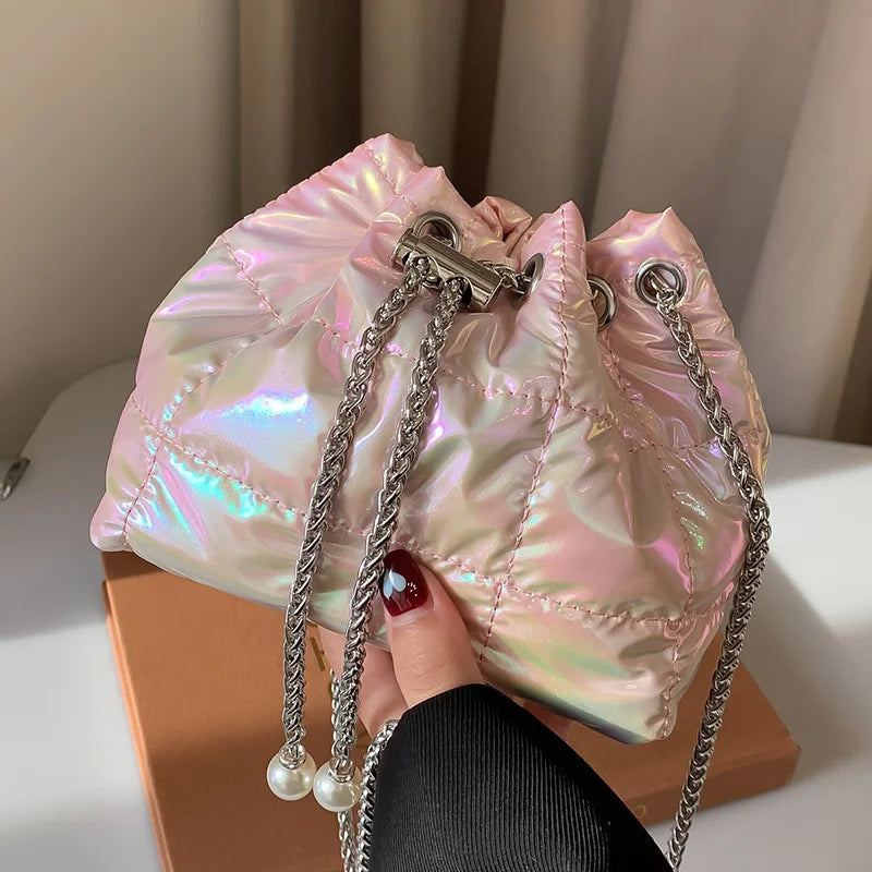 Women's Party Handbag Chain Crossbody Large Capacity Wallet Shoulder Bag