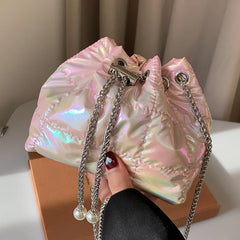 Women's Party Handbag Chain Crossbody Large Capacity Wallet Shoulder Bag