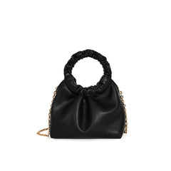 High Chain Shoulder Bags Solid Pleated Female Messenger 8P0291