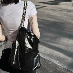 Women's Large Tote PU Leather Bag for Versatile Use