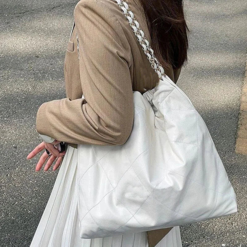 Women's Large Tote PU Leather Bag for Versatile Use