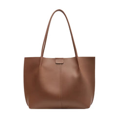 Women's PU Leather Shoulder Tote Bag Large Capacity 8P0266