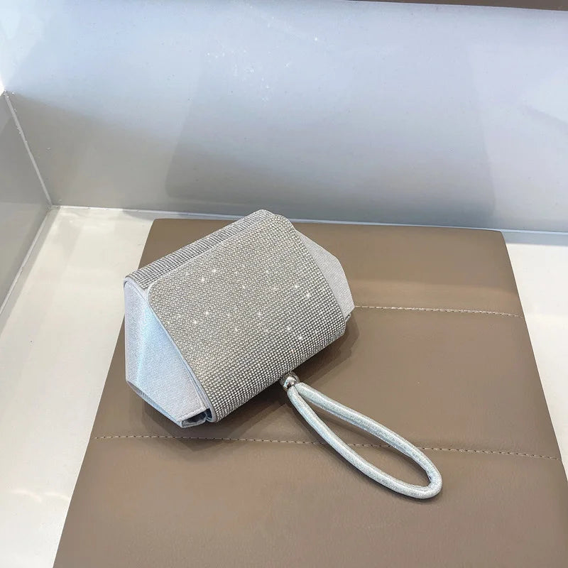 Rhinestone Handbag Women Shoulder Crossbody Bag Chain Female Bags