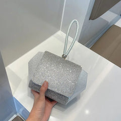 Rhinestone Handbag Women Shoulder Crossbody Bag Chain Female Bags