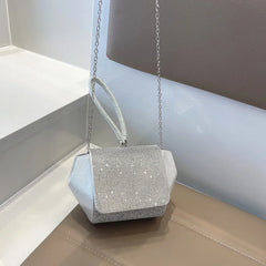 Rhinestone Handbag Women Shoulder Crossbody Bag Chain Female Bags