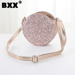Shoulder Bag PU Leather Women Portable Zipper High Female 8Q0128