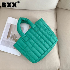 Large Capacity Women's Handbag for Shopping, Underarm Female Bags