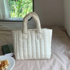 Large Capacity Women's Handbag for Shopping, Underarm Female Bags