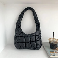 Underarm Shoulder Protable Bag Wallet Solid Handbag