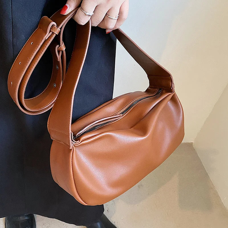 Vintage PU Leather Shoulder Bag Women GF4580