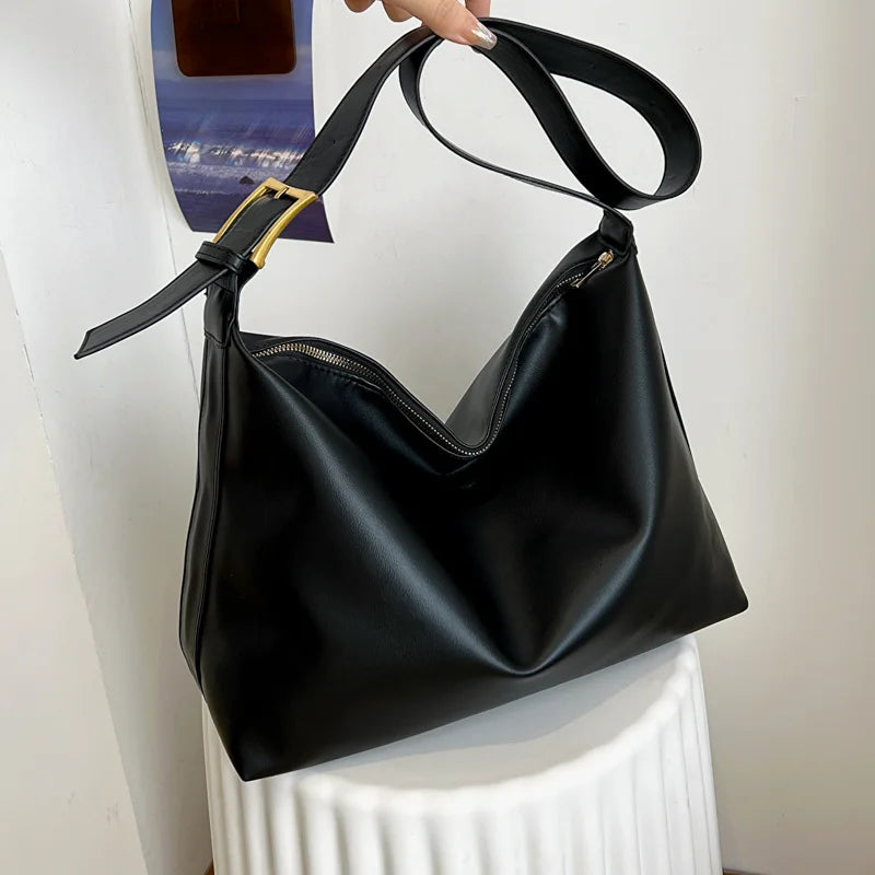 Women's Plain Casual Shoulder Messenger Bag