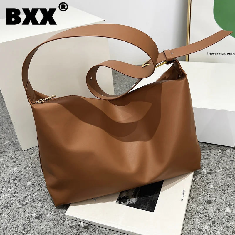 Women's Plain Casual Shoulder Messenger Bag