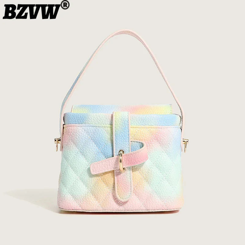 High PU Leather Handbags For Women Travel Shoulder Crossbody Bags