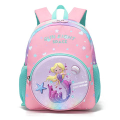 3D Cartoon Preschool Backpack Waterproof Nylon Baby Bag 11 inch