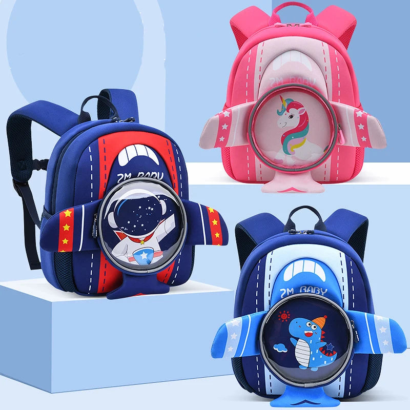 Kids Backpack for Boys Girls High Kindergarten Schoolbag