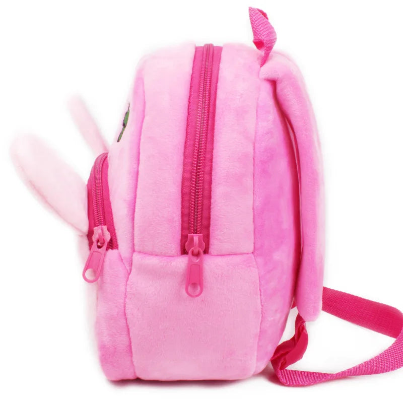 Baby School Bags Plush Backpack Mini Bags Children Cartoon Kindergarten Toddler