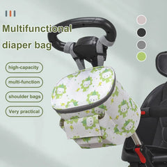 Stroller Organizer Bag Waterproof Large Capacity Diaper Bag